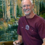 Dave at Easel 2