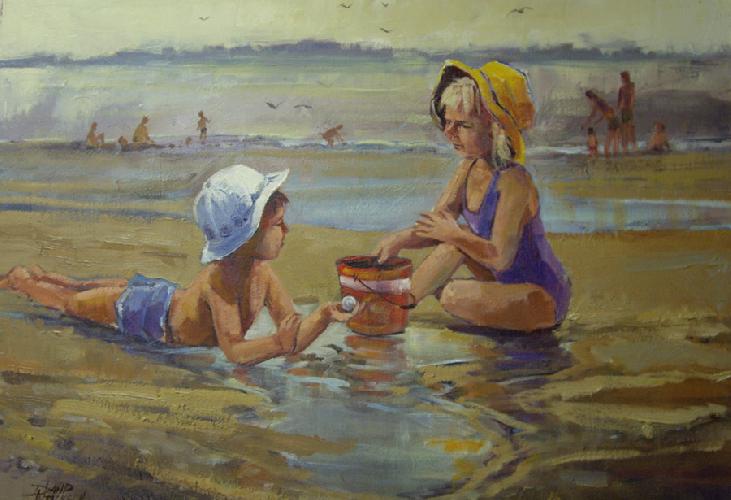 beach-buddies-18x24-david-jackson
