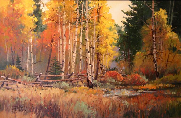 fence-line-in-autumn-24x36