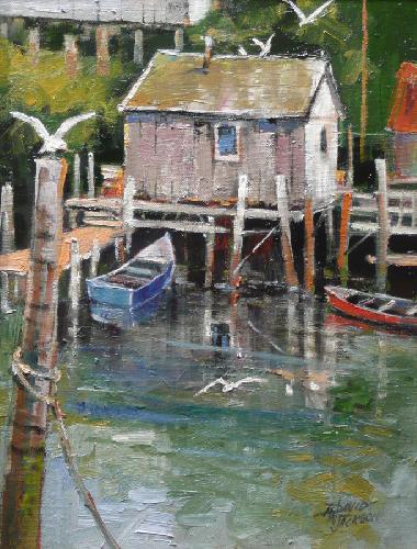 harbor-in-medempsha-16x12-david-jackson harbor-in-medempsha-16x12-david-jackson