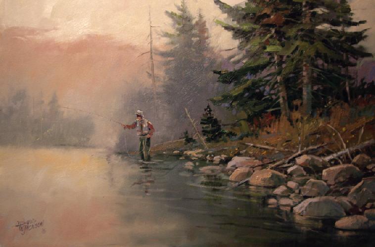 morning-fisherman-20x30-david-jackson