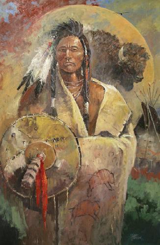 standing-buffalo