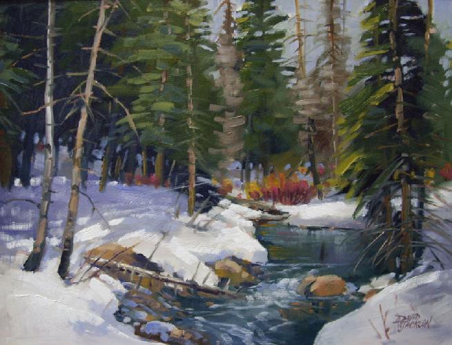 winter-stream-12x16-david-jackson