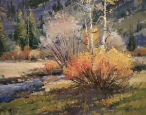Autumns Touch, 16 x 20 oil
